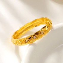 [금2돈반지] 새미쥬얼리 24k 순금 원포인트 반지 여성 1돈 한돈 기념일 선물