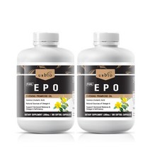 유비바이오 달맞이꽃 종자유 EPO 1000mg 300캡슐 2개