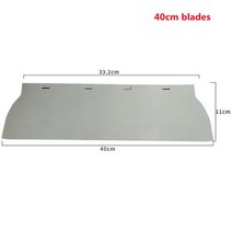 저무리 건식 벽제 스무딩 주걱 벽 공구 페인팅 스키밍 유연한 블레이드 25/40cm 마무리 주걱 도구 석고 트라우용, 40cm blade