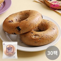 [다신샵] 성수동제빵소 쫄깃 두부베이글 블루베리 100g, 30팩