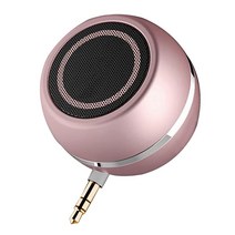 블루투스스피커 컴퓨터스피커 사운드바 2020 휴대용 미니 스피커 3W 3.5mm AUX 잭 음악 오디오 플레이어, 01 Rose Gold, 01 Rose Gold