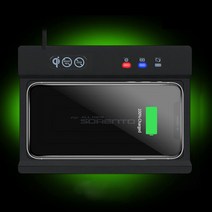 멜팅샵 현대올뉴투싼 무선충전패드 고속 무선충전기 핸드폰충전기 퀵차져 차량용, 퀵차져고속무선충전패드 올뉴투싼전용