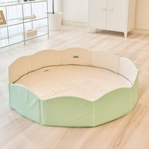 빌랑 아기 촉감 놀이매트 대형 - 유아 접이식 플레이매트 오감놀이 모래, L사이즈 120cm