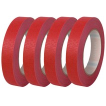 IQIHAN 다다 칼라 마스킹테이프 25mm 20m 검정 4입 1개