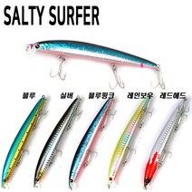 솔티서퍼 농어 미노우 삼치 루어 펜슬 팬슬 바이브, ., 솔티서퍼 레드헤드