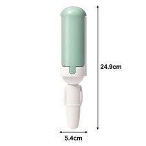 정전기방지제 정전기제거 정전기방지 애완 동물 헤어 리무버 옷 정전기 다목적 브러시 고양이 개 스티커 롤, 02 green