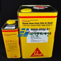 [SIKA KOREA]씨카플로어 E-코팅 에폭시바닥용코팅제투명바닥용 회색 15KG