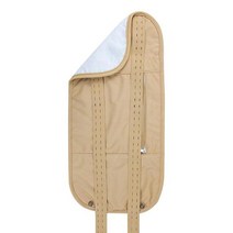 장요근마사지 스텝박스 풋스트레칭Castor Oil Pack Organic Compression Wrap Reusable Self Conditioning, 01 Khaki