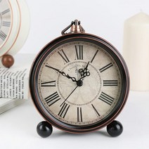 사라하우스 엔틱 탁상시계, 브라운