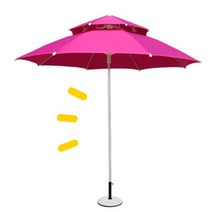 60인치파라솔 홀딩파라솔 핑크파라솔, 핑크