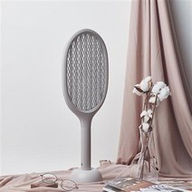 파리채 가정용모기퇴치기 루메나전기모기채 픽스트랩 샤오미 아이리버 모스칼리버, 그레이