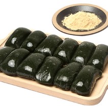 [떡메떡] 진맛 완주에서 만든 국산 쑥떡 인절미(콩고물 포함) 2kg 4kg, 1box