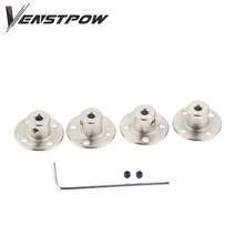 단단한 플랜지 커플링 3mm 3.17mm 4mm 5mm 6mm 6.35mm 7mm 8mm 10mm 1m 14mm 1 개 모터 가이드 샤프트 커플러 커넥터, [10] 14mm