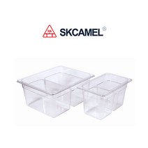 SKCAMEL 더블밧드 6인치 밧드 보관 정리용기 밧트 바트, 뚜껑 포함, 물받이 포함