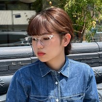 에스비카 반뿔테안경