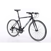 2023년형 Montagna 하이브리드 700C 자전거 21단 알루미늄 H9, 매트블랙, 510, 98%조립
