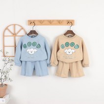 [이모맘] F/W 아동유아 말티푸 반바지상하세트 남매룩 TN03