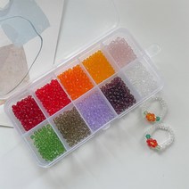 비즈 반지 목걸이 팔찌 DIY 만들기 키트 세트 크리스탈버전, 크리스탈비즈키트_선택안함