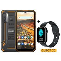 cubot kingkong 5 러기드 폰 ip68 방수 스마트폰 5000mah 48mp, 시계 c5 추가, 폴란드