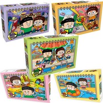 흔한남매 직소퍼즐 150피스 6종 택1, 03.물놀이탐구생활- 흔한남매 150p 퍼즐