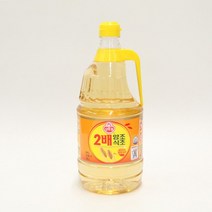 오뚜기 2배 양조 식초 1.8L, 상세페이지 참조