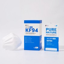 퓨어네이처 KF94덴탈마스크 국산 숨쉬기편한 마스크 개별포장, (대형) 30매입 1박스