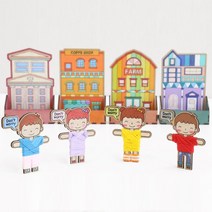 민화샵 핸드폰거치대 걱정인형 만들기세트 그림그리기, 우리집