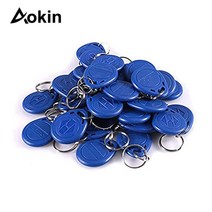 125KHz RFID 키 체인 ID 카드 토큰 태그 키패드 도어 엔트리 액세스 제어 시스템 보안 잠금 읽기 전용, 2.10pcs