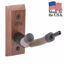 String Swing CC01V-BW Hardwood Home Studio Wall Mount Violin Hanger - Black Walnut, 1