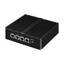 소형미니PC 미니 휴대용 산업용 한뼘 인텔 셀러론 재스퍼 레이크 N5105 팬리스 OPNsense 라우터 쿼드 코어 4 x LAN 2.5G I225 이더넷 2 DDR4 방화벽 기기, [01] N5105 Pfsense, [02] UK, [02] 8G DDR4 128G SSD