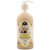 [IL∃7] 뉴 벨버드 오트밀 샴푸 린스겸용 750ml 강아지 세정 반려동물용품 목욕 위생 체취관리 미용 개샴푸 모발_E∃8260eA, 무◇옵션, ∠본상품