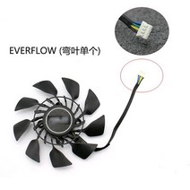 ASUS GTX780 용 그래픽 비디오 카드 냉각 팬 T129215SU FD10015H12S R9 280X/290X, 02 EVERFLOW fan1
