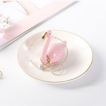 17종 악세사리 보관 거치대 인테리어 쥬얼리 트레이 귀걸이 목걸이 반지 걸이, 플라밍고_센터