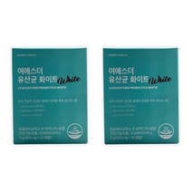 여에스더 질유래 유산균 화이트, 30캡슐, 2개, 30정