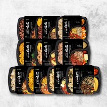 포르미 인생도시락 10종10팩 세트 양많은 직장인 건강 영양잡곡밥 냉동 간편 한끼, 10팩