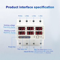 절체기 APU 카라반 전원차단 전원셀프 리셋 프로텍터 과전압 저전압 전류 제한 회로 차단기 3 상 4 선 과, 02 380V_02 100A