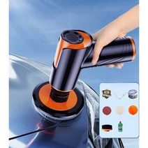 광택기 자동차 카테크 폴리셔 무선 차량, 기본 (업그레이드 배터리) + 폴리싱 왁스