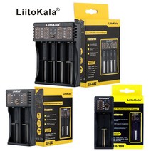 18650 건전지 배터리 충전지 충전기 만능 보조배터리겸용 리튬이온 AA AAA 26650 자전거 라이트 랜턴 후레쉬 1구 2구 4구 리토칼라 정품 Liitokala, 2구(Lii-202)+랜덤 사은품