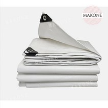 Makone 상표등록 도톰한 두꺼운 방수포 방수천 차양포 비막이 장막천 화물차 천막, 6x8m(실제 5.8x7.8m)