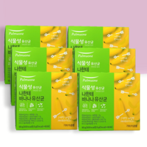 풀무원 바나나 유산균 식물성유산균 60포, 6상자(360포)