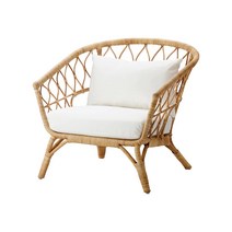 라탄 발리 야외용의자 라운지체어 카페 인테리어의자, 싱글 소파_개인, 1개