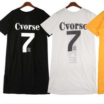 여성원피스 반팔 스판 뒷트임 롱 원피스