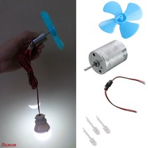 자가발전기 소형발전기 저소음발전기 블레이드가있는 마이크로 풍력 터빈 발전기 미니 모터 led diy 키트 도매 앰프 낙하선, 없음