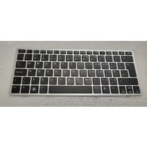 HP EliteBook 2560 2560p 2570 2570p 키보드 영국 실버 프레임, 3.5 pcs, 한개옵션1, 한개옵션2