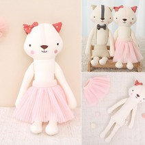 베베라온 오가닉 다람쥐 애착인형 라미(레드), 인형끈케이스(S사이즈) + 베이지쇼핑백