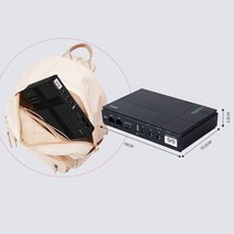 ups 무정전 전원 공급 장치 컴퓨터 전력 장비 보호 손실 방지Wi-Fi 라우터 모뎀 보안 카메라용 667a 5v 9v 12v 무정전 전원 공급 장치 미니 업 배터리 백업