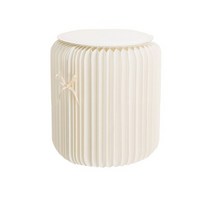 바체어 홈바 의자 카페 매장 모던 인테리어 북유럽 가구 크래프트 종이 의자 크리에이티브 접이식 휴대용 드레싱 의자 패션 모바일 좌석 거실 레저, 05 white 35cm high