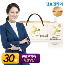 [천호엔케어] 통마늘양파 진액 프리미엄 80ml 30팩/천호식품 양파즙 마늘즙, 1세트