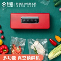 식품 진공 포장 압축 기 가정용 고기 밀봉기 핸디형, C.레드