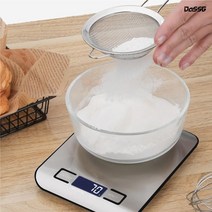 다쓱 주방 전자 저울 스텐 디지털 백라이팅 1Kg 저울 트레이 기능 단위 변환 가정용, 다쓱 스테인레스 1kg 주방 저울, 1개